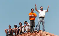 Nati Shohat/Flash 90 Former members of Gush Katif continue a basketball tradition