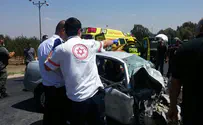 Driver killed by flying metal bar
