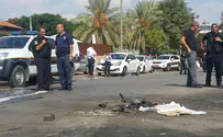 Watch: Rocket explodes near homes in Sderot