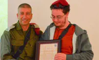 צילום: דובר צה"ל Though stabbed, he fought the terrorist