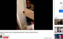 Mom puts son on street for 'voting' Trump at school