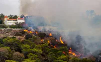 Police presence in open areas increased to prevent arson