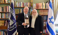 הרב דרוקמן נפגש עם נשיא המדינה