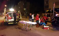 הפצוע פונה בעל כורחו באמבולנס ערבי
