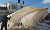 תיעוד: נמנעה הקמת סוכת אבלים למחבל