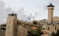 Gershon Elinson/Flash 90 Stabbing attack foiled in Hevron