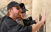 Photo: Meir Gantz Photos: Chuck Norris visits Israel