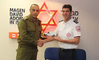 לומד את השטח: אלוף הפיקוד ביקר במד"א
