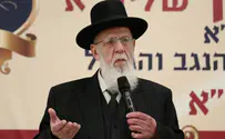 הרב שלום כהן אושפז בבית החולים
