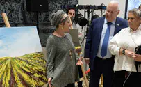 President to Har Hevron artists: Art is a godsend
