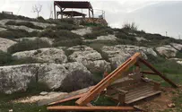 Memorial to terror victims desecrated