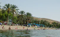 חופי הכינרת ירושתו במצלמות