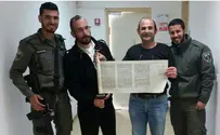 Stolen Megillah scroll located in Tulkarm