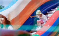המתנפחים המריאו ברוח, הילדים נפצעו