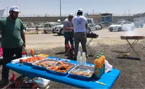 Police terminate hunger strike barbecue