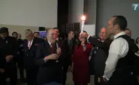 Watch: Shaked at Havdalah ceremony in Moscow