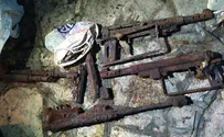 Plumber finds weapons cache while on the job 