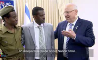 Moving surprise for excellent Ethiopian-born soldier