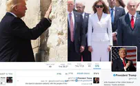 ישראל בראש חשבונות הטוויטר של טראמפ