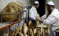 ההכנות לפסח בעיצומן. גם באפיית מצות