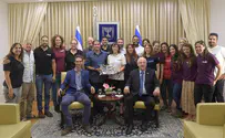 ריבלין: אתם הגשמת הציונות