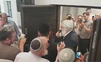 הרב מוטי אלון חנך בית מדרש בירושלים