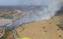 Joint training exercise becomes real firefighting operation