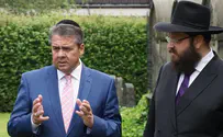Berlin Rabbi, German FM discuss radicalism and Syrian refugees