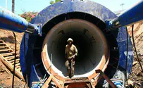 100 IDF bases not connected to sewage