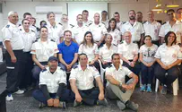צילום: דוברות מד"א 23 מתנדבי מד"א חדשים ברמת הגולן