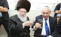 PM visits haredi minister's house, Neturei Karta protests