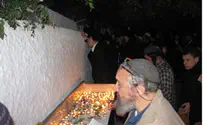 אלפים עלו לקבר יהושע בן נון - תיעוד וידאו