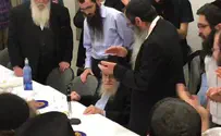 הרב שטיינזלץ השתתף בהתוועדות ג' תמוז