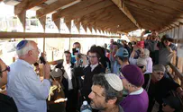 Adam Prop Ascending the Temple Mount in honor of Hallel Yaffa