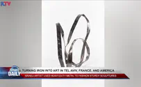 Turning iron into art in Israel and around the world