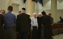 פעילי מקדש ניחמו את משפחות השוטרים