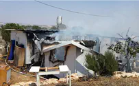 בית עלה באש במבוא דותן