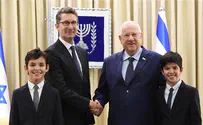 נשיא המדינה נפגש עם השגרירים החדשים