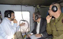 UN Secretary General flies over Gaza in Israeli helicopter