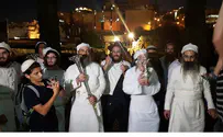 Temple Mount activists simulate biblical water-drawing ritual