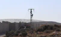 חברת החשמל משקמת את הרשת בהר חברון