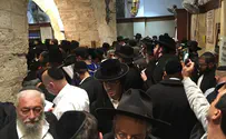 אלפי מתפללים בקבר רחל 