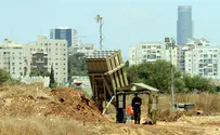 סוללת כיפת ברזל הוצבה בגוש דן