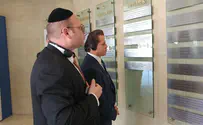 Anthony Scaramucci at Yad Vashem