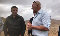 גבאי בבקעה: מגבשים תכנית בטחונית