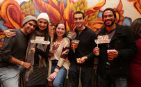 Nefesh B'Nefesh holds Thanksgiving event at Jerusalem's shuk