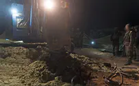 Terror tunnel discovered in Israeli territory