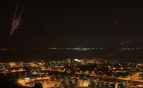 Rocket attack on central Israel