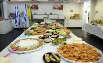 100 חיילים בודדים חגגו יחד חנוכה