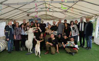 IDF's newest special needs program inaugurates K-9 unit